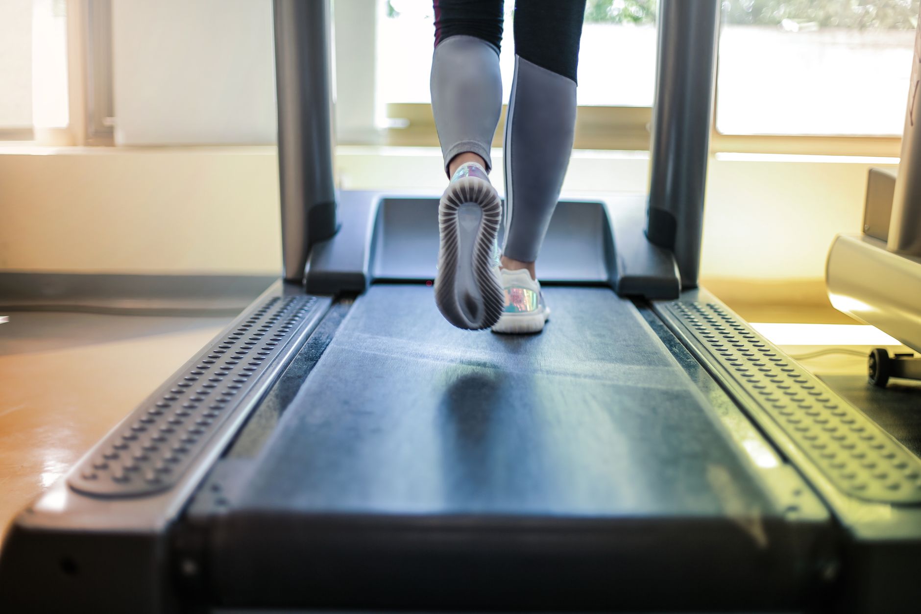 photo of person using treadmill